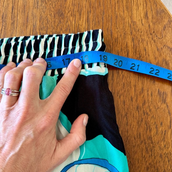 Trina Turk Sintra Flora Split-Leg Swim Cover-Up Beach Pants - Picture 8 of 9